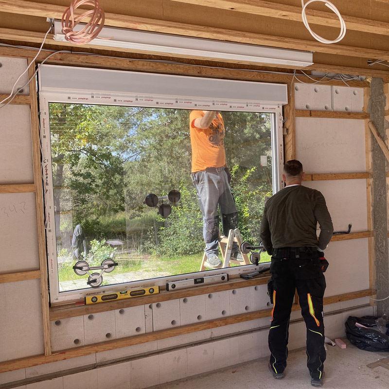 Ausbau, Einbau und Montage vom Kunststofffenster