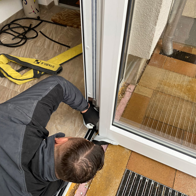 Terrassentür ausmessen Terrassentür ausmessen