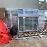 Fenster verpackt Fenster verpackt